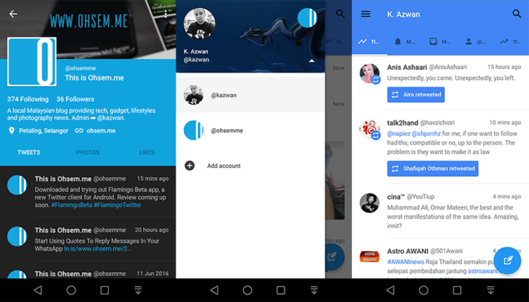 Flamingo App Is Simple Yet Ohsem Twitter Client