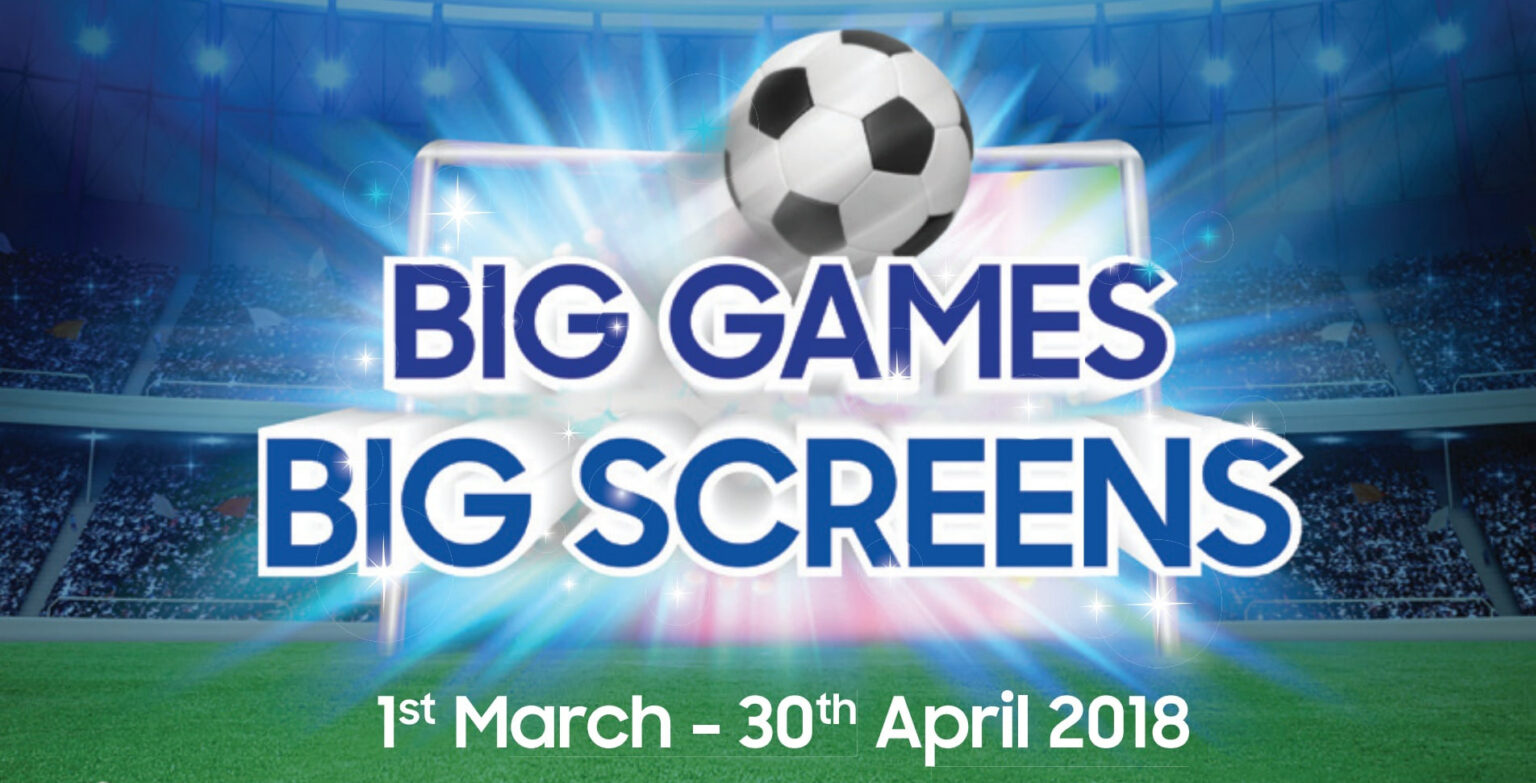 Ohsem Freebies With Samsung's Big Games, Big Screens Campaign!
