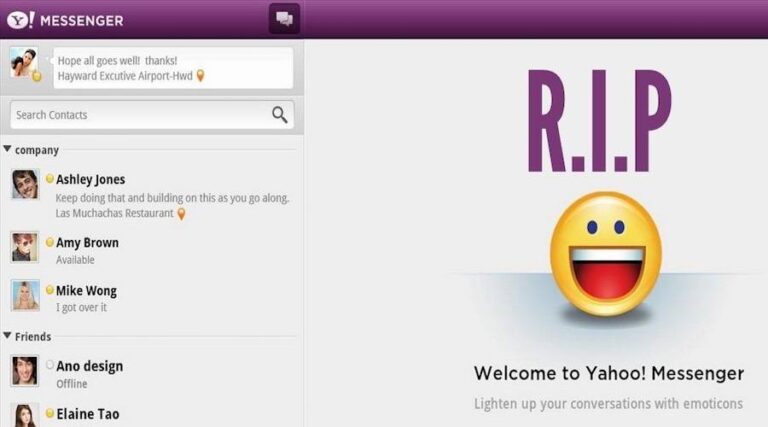 RIP Yahoo Messenger, The Legendary IM Service is Shutting Down