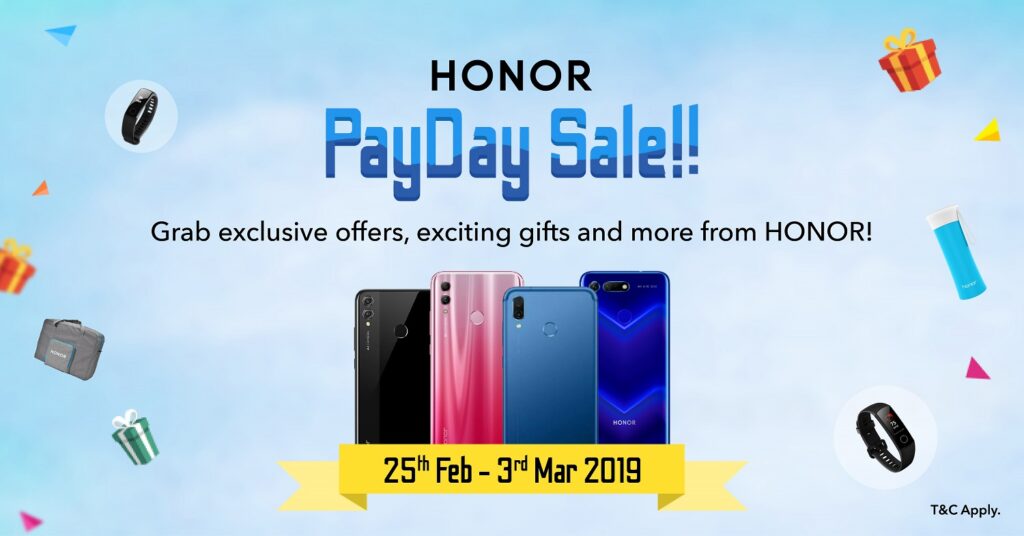 HONOR Pay Day Sale