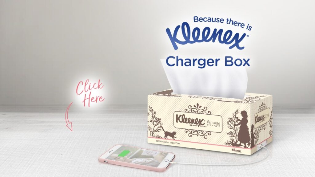 Kleenex Charger Box