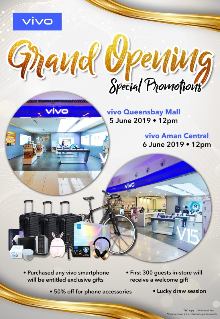Vivo Malaysia Expands Its Concept Stores To Penang And Kedah