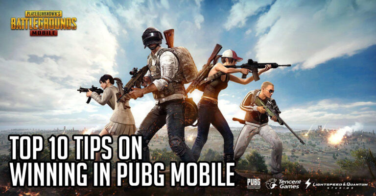 Top 10 Tips on Winning in PUBG MobileG