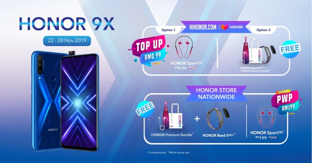 Honor 9X Launch