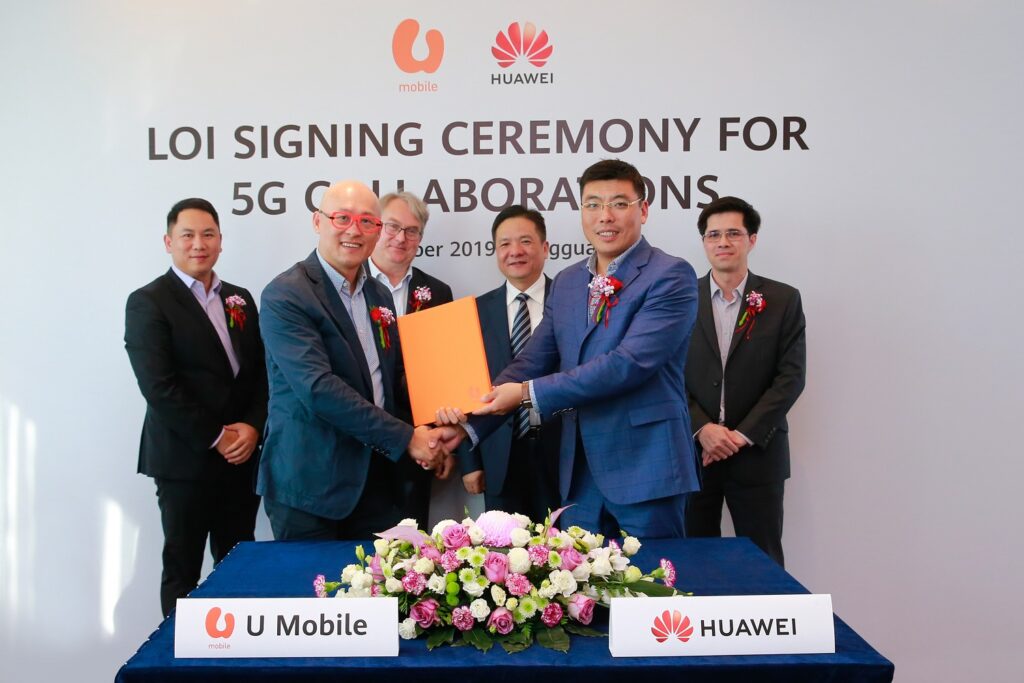 U Mobile Signs LOI With Huawei Malaysia To Explore 5G Collaborations