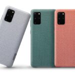Galaxy S20+ case made with Kvadrat textiles