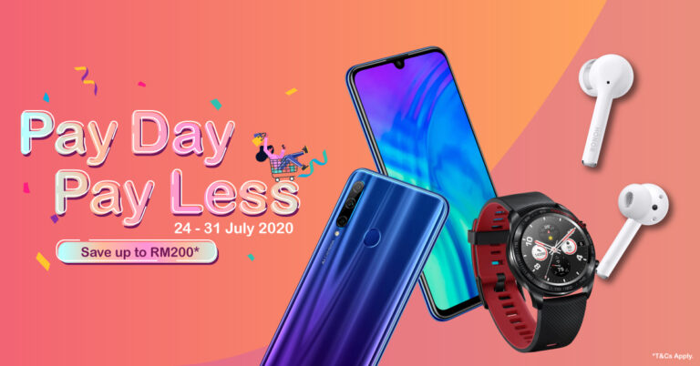Pay Less with HONOR’s Pay Day Sale Featuring More Deals and Freebies