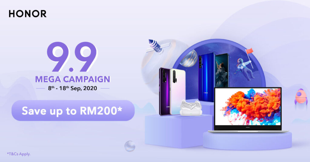11 Days of Amazing Deals with HONOR 9.9 Mega Campaign