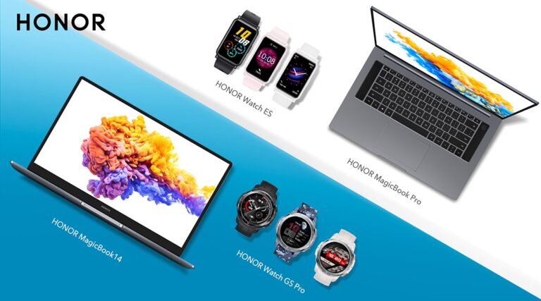 HONOR New Outdoor Smartwatch and High-Performance Laptop at IFA 2020