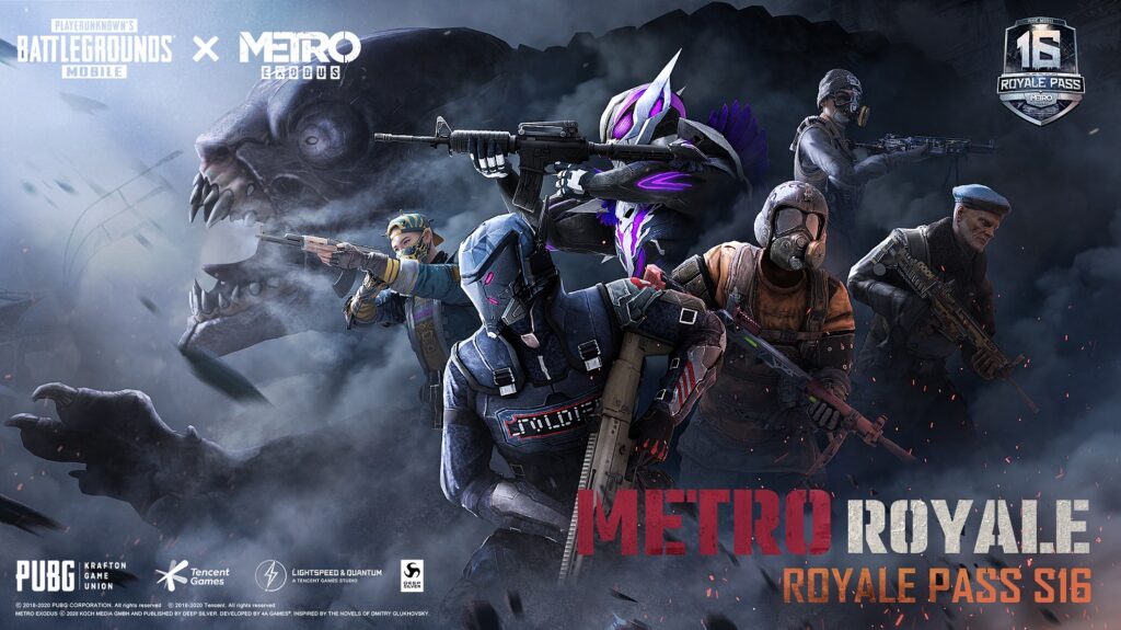 PUBG Mobile Teams with Metro Exodus for First Ever Co-branded Royale Pass Season 16