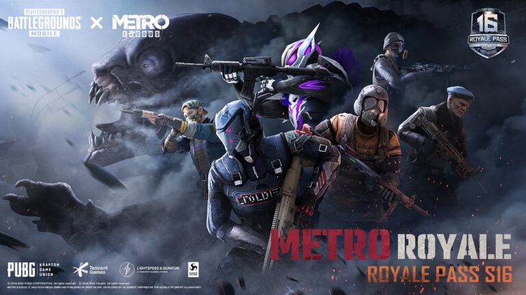 PUBG Mobile Teams with Metro Exodus for First Ever Co-branded Royale Pass Season 16