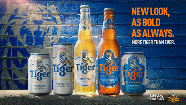 Tiger® unveils a bold new look on its packaging.