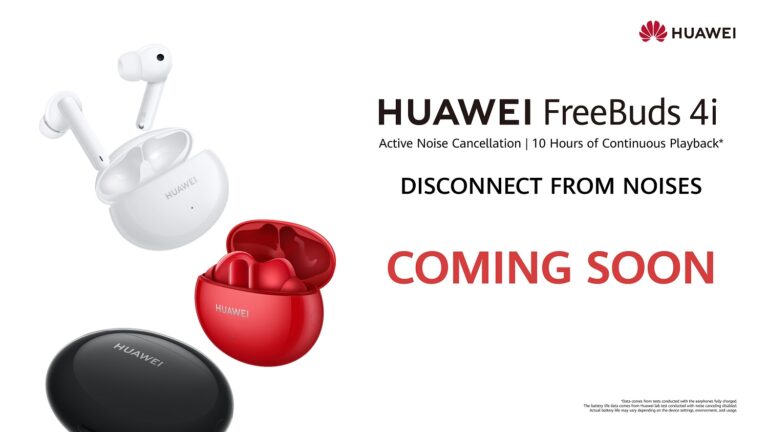 Introducing HUAWEI FreeBuds 4i in Malaysia: TWS Earbuds with ANC and 10 Hours Continuous Playback