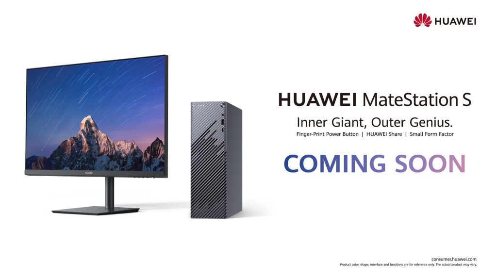 HUAWEI’s First Desktop Computer, the HUAWEI MateStation S will be arriving in Malaysia Soon