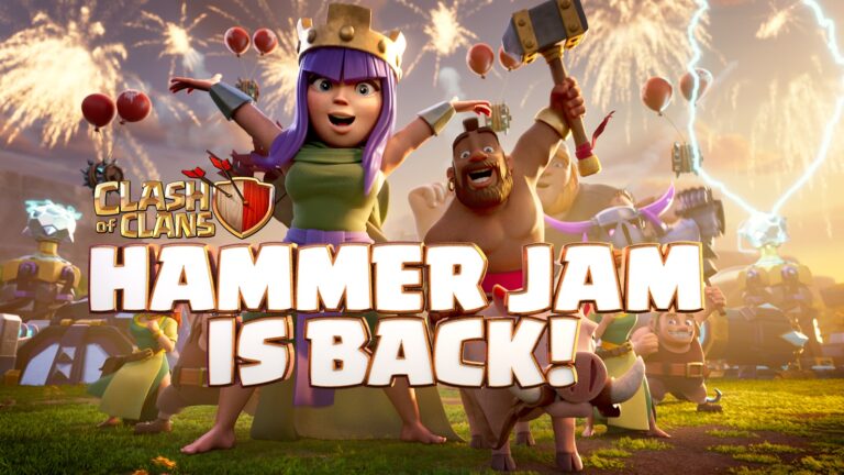 Clash of Clans Spring 2021 Campaign – Hammer Jam is Back