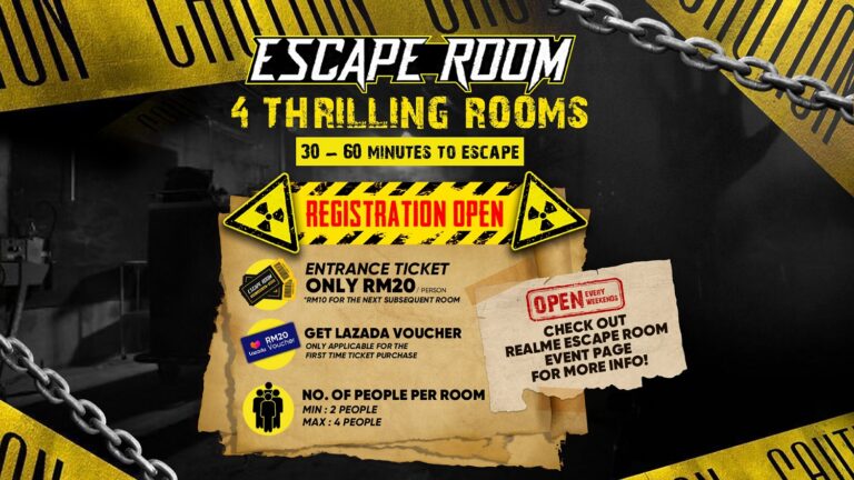 realme Escape Room is Back With More Big Rewards