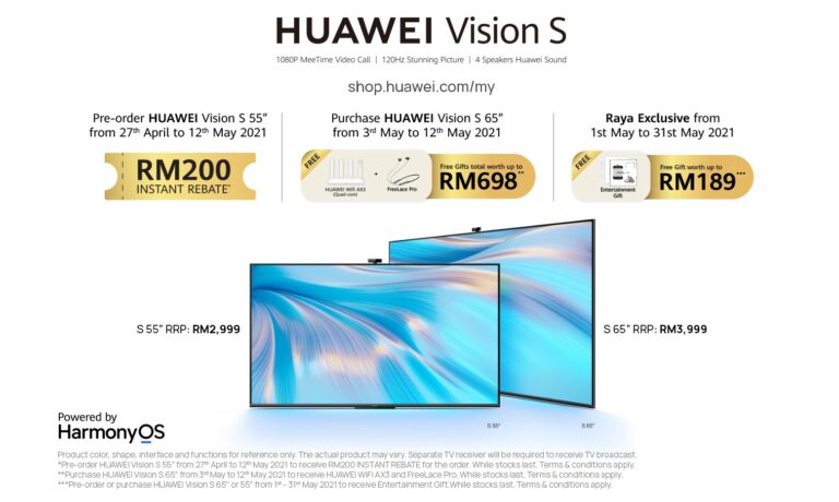 Entice Yourself with the Possibilities of HUAWEI MeeTime with HUAWEI Vision S