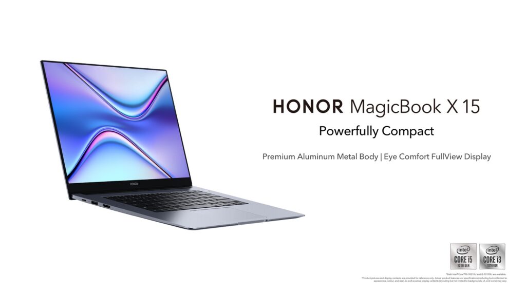 HONOR Magicbook X 15 Available From June 19th, With Smart Connectivity Ecosystem With HONOR 50