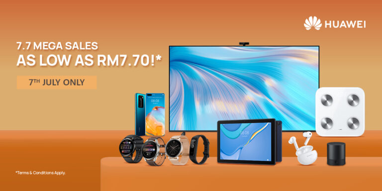 The Ultimate HUAWEI 7.7 Flash Deals Are Back