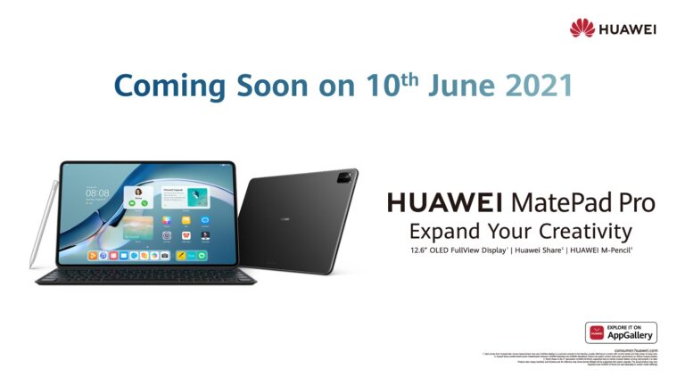 HUAWEI MatePad Pro to Launch on 10 June