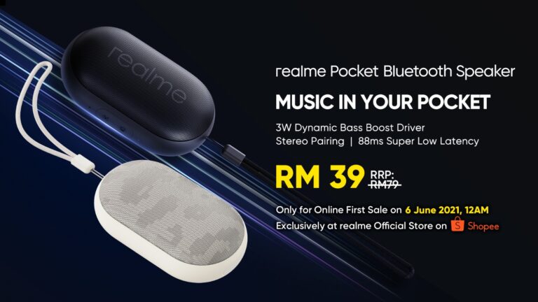 realme pocket bluetooth speaker