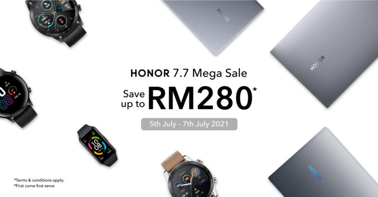 HONOR Malaysia’s Shopee 7.7 Sale is Going to be Awesome