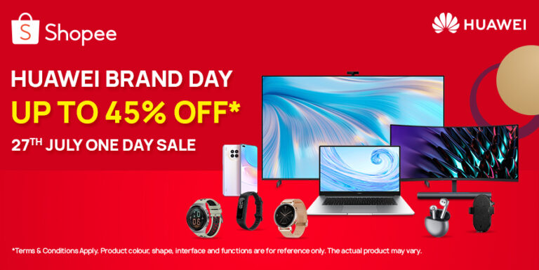 The Celebration Continues With Discounts And Freebies For HUAWEI Super Brand Day 727
