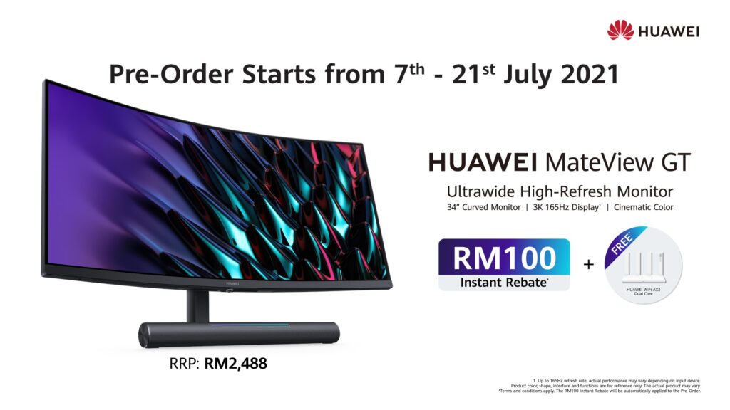 Pre-Order The New High-Performance Monitors, HUAWEI MateView and MateView GT