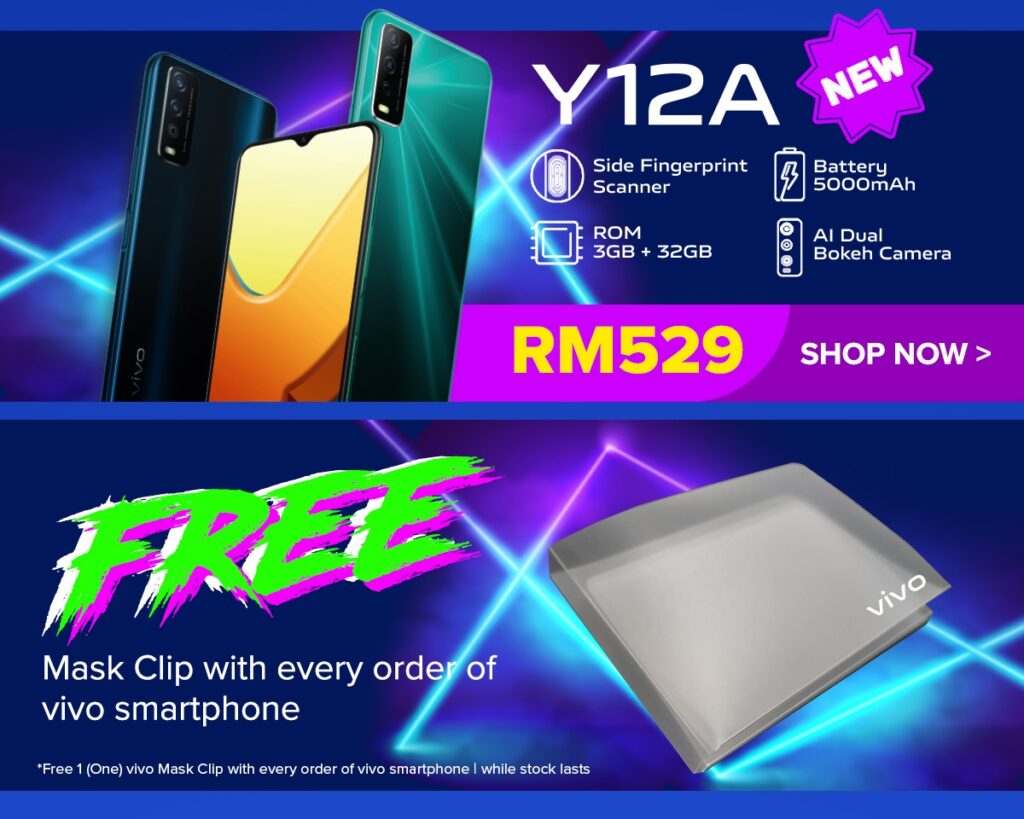 vivo x LazMall 7.7 Mid-Year Sale Offers Free Shipping And Discount Up To RM1,600