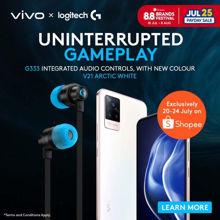 “Meet the New Match” Exclusive vivo x Logitech G Bundle Deal on Shopee this 20 July