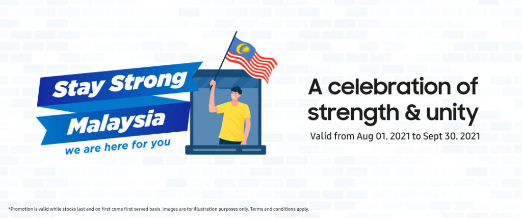 Boost Yourself This Merdeka Day With Samsung's Stay Strong Malaysia Spirit