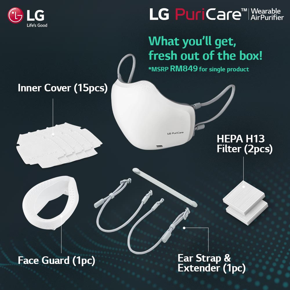 Breathe Better with the LG PuriCare Wearable Air Purifier: Now Available for Pre-Order in Malaysia