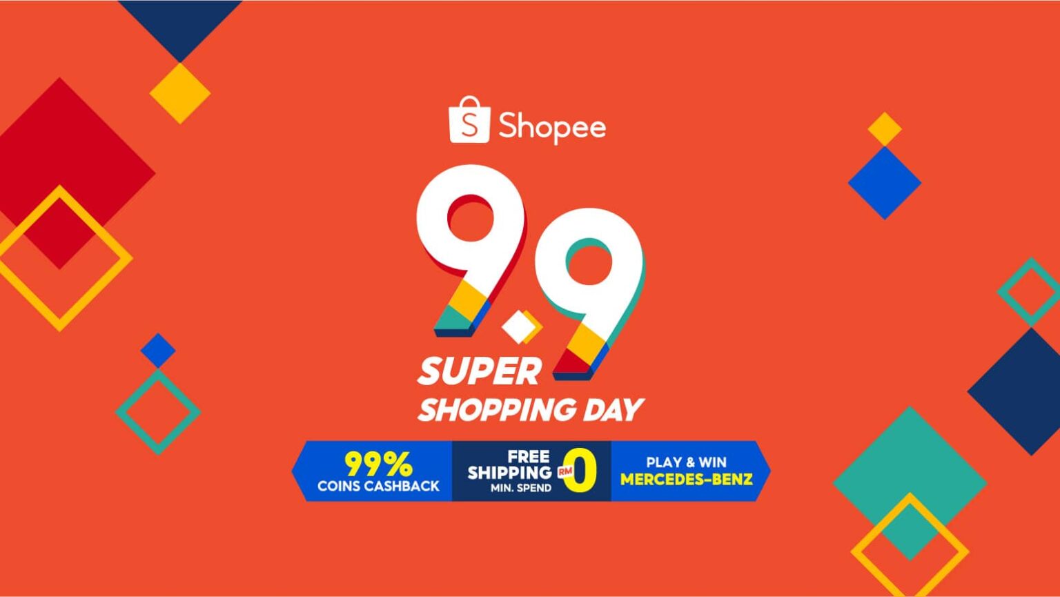 Kicking Off The Year-End Shopping Season With RM9.90 On Shopee 9.9 Super Shopping Day