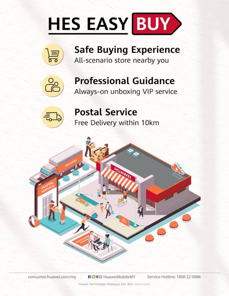 Introducing HUAWEI Experience Store Easy Buy For A Safer & More Convenient Shopping Experience