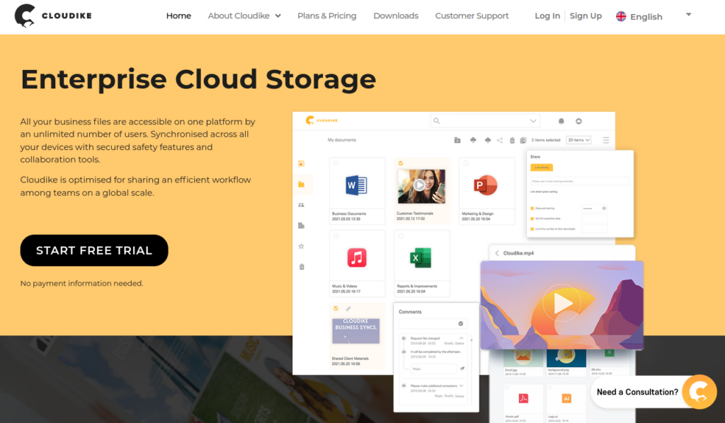 A Look at Cloudike - A Smart Cloud Storage For Businesses