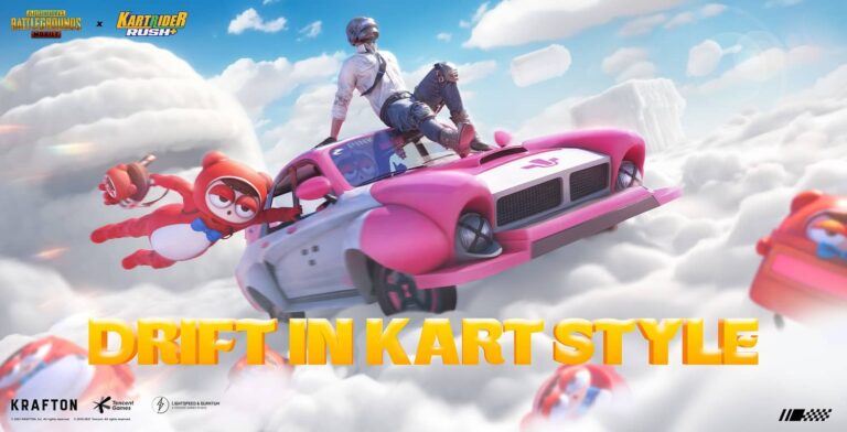 PUBG MOBILE Collaborates With Kartrider Rush+ to Bring New Charming Outfits, Items and Car Skins