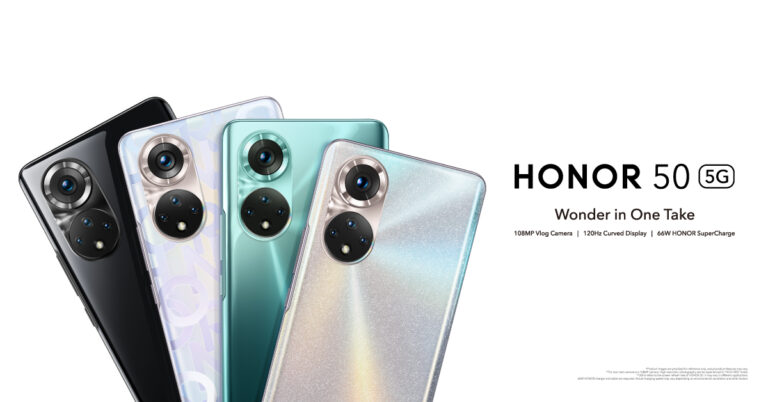 The Newly Launched HONOR 50 is Selling Hot in Town