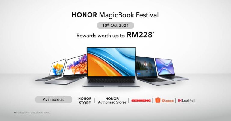 HONOR MagicBook Festival is Here for a One-Day Only Promo on October 10th