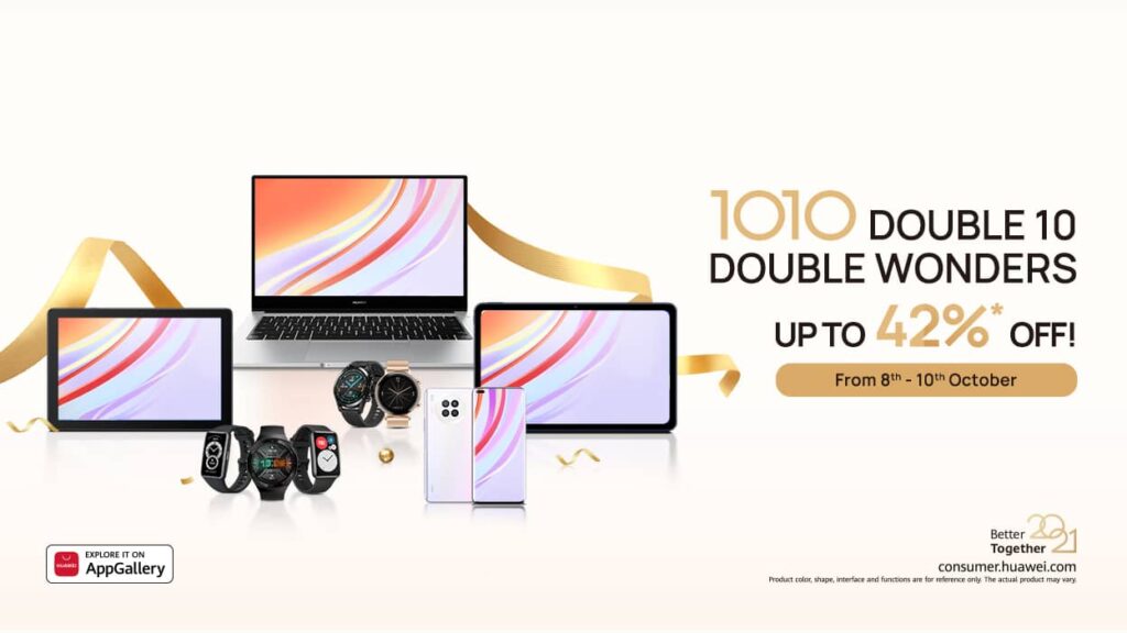 One of The Best HUAWEI Store Online Sales Is Coming Soon This 8 – 10 October