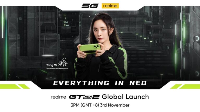 Mark Your Date – realme Gt Neo2 And realme Pad To Be Launched This 3rd November