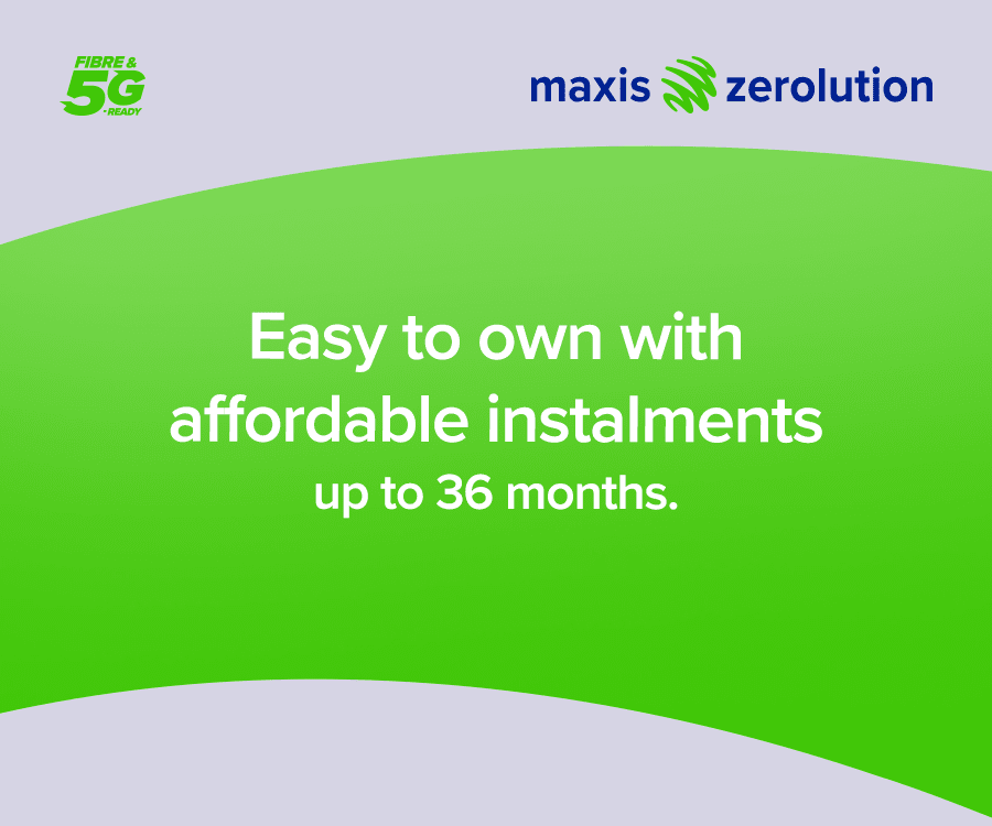 Maxis Makes Owning iPhone 13 More Affordable With The All-New Zerolution 36 Months