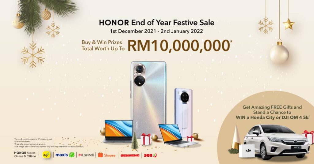 Buy HONOR 50 Series and Enjoy Triple Rewards Worth Up to RM 10,000,000