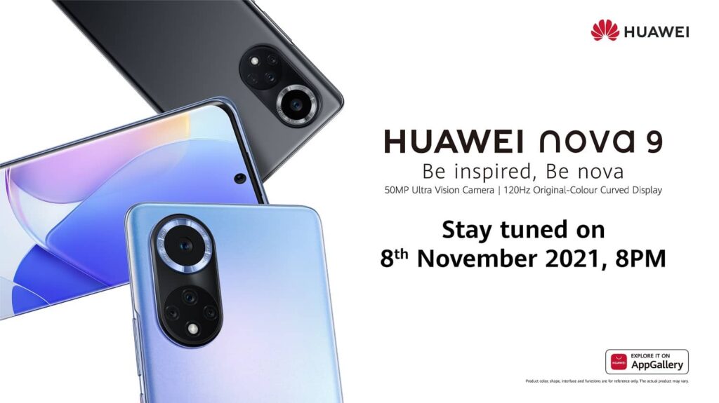 The Smartphone that Captures The Finest Moment: HUAWEI nova 9 is Coming Soon to Malaysia