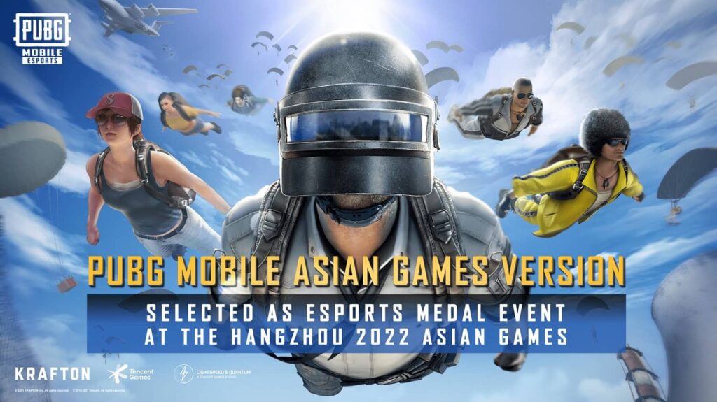 PUBG Mobile Selected as Medal Event at The 2022 Asian Games