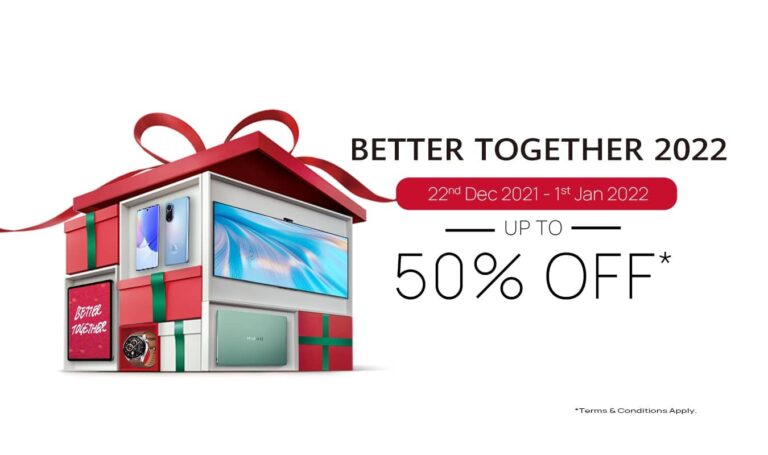 Enjoy the Joyous Promotion During the HUAWEI Christmas Mega Sales