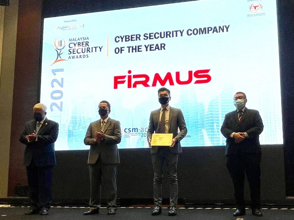 Firmus is The 2021 Malaysian Cyber Security Company of The Year