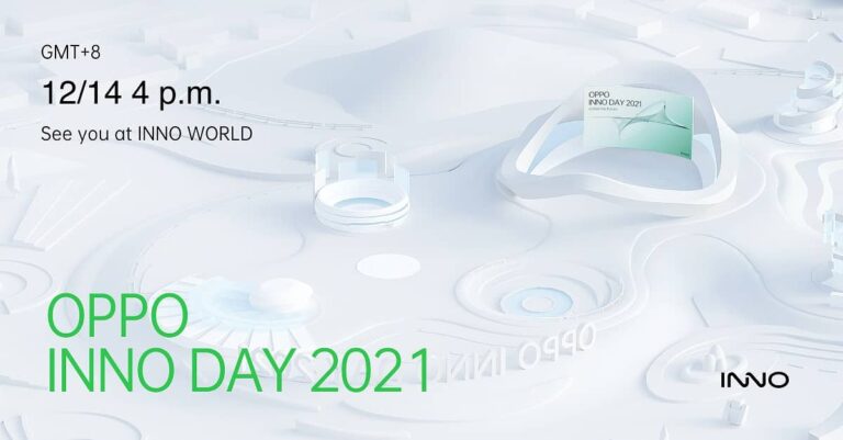 OPPO Will Host OPPO INNO DAY 2021 on 14-15 December at its first ever virtual INNO WORLD