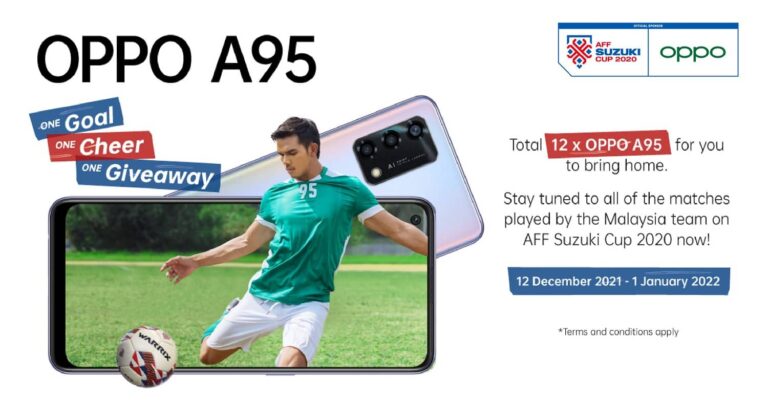 Cheers for Harimau Malaya Team Through OPPO One Goal, One Cheer, One Giveaway Contest