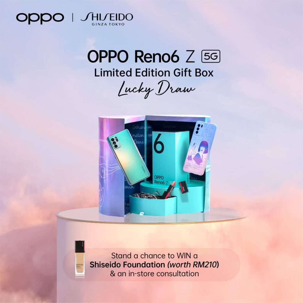 Get Additional Deals and Gifts with the OPPO x Shiseido Collaboration