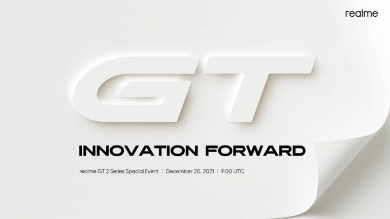 realme Announces GT 2 Series on December 20th  Special Event To Introduce Three World’s First Innovations